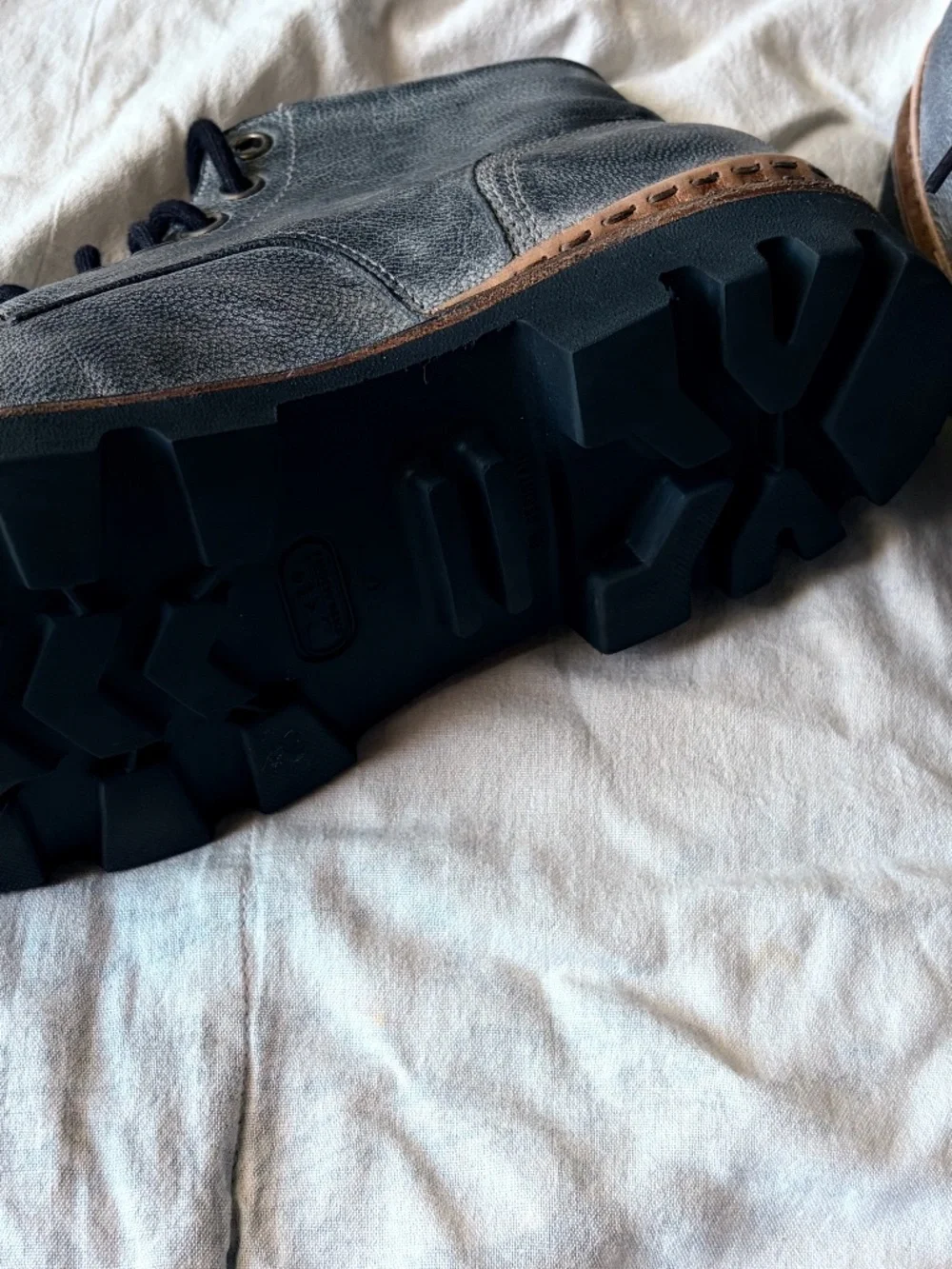 Black Label Diesel Boots, very soft Italian leather, made in Italy